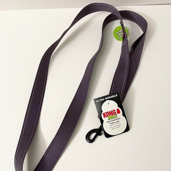 Kong Max Dog Leash 6ft x 1.25 Inch Ultra Durable Dog Traffic Leash - Picture 8 of 9